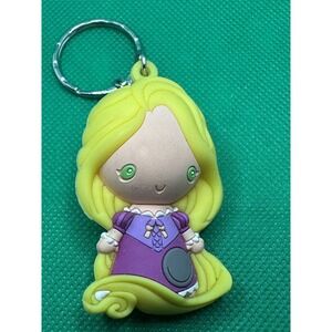 Disney Princess Rapunzel 3D Figural Backpack Bag Clip‎ Monogram Keychain Tangled